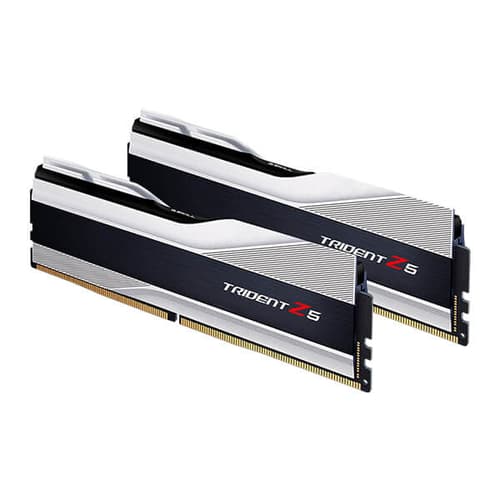 G.SKill Trident Z5 32GB (16GBx2) DDR5 5600MHz RAM (Metallic Silver)